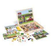 Melissa & Doug Дерев'яний магнітний набір