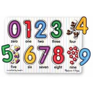 Melissa & Doug Рамка-вкладыш Цифры