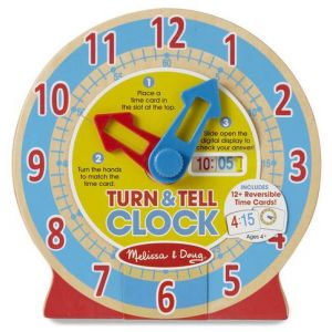 Игрушка Melissa & Doug Деревянные умные часы