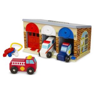 Набір Melissa & Doug Гараж рятувальних машин