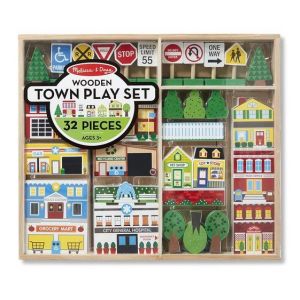 Деревянный набор Город