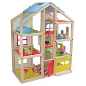 Будиночок Melissa & Doug Ляльковий з підйомником і меблями