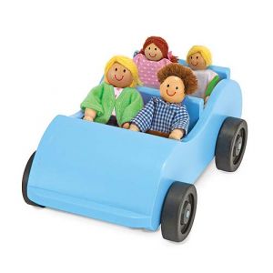 Игровой набор Дорожная машинка с куклами