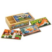 Набор Melissa & Doug 4 пазла
