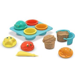 Набор Melissa & Doug Песочные формы для кексиков