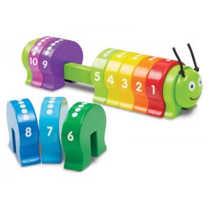 Дерев'яна гусениця Melissa & Doug Рахунок