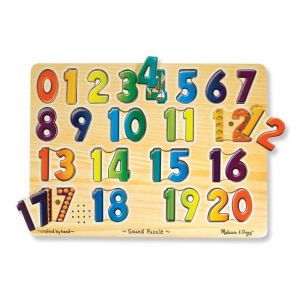 Звуковой пазл Цифры