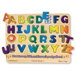 Звуковой пазл Английский алфавит