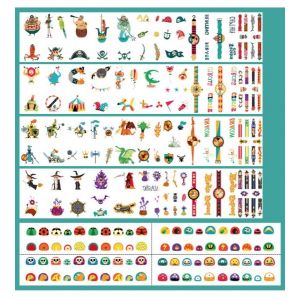 Дитячі тимчасові татуювання MiDeer Фантастичні подорожі