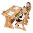 Парта Растишка двойная с ящиками