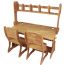 Комплект Парта+2 стільці+надбудова