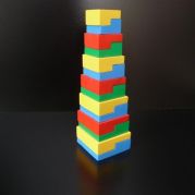 Пірамідка - головоломка 14 ел. 