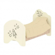 Ліжко дитяче без матрацу Таємничий всесвіт з фотодруком