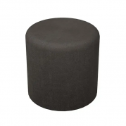 Пуф круглий каркасний Тканина