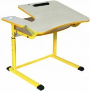 Стіл учнівський одномісний трансформер з регуляцією висоти