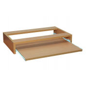 Висувна полиця під клавіатуру до столу