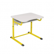 Стіл учнівський 1-місний з полицею для ростових груп №4-7