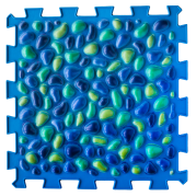 Коврик массажный Ортек Пазл Галька Цветной 1 элемент