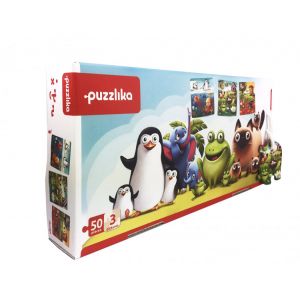 Пазли 3 в 1 Улюблені тваринки