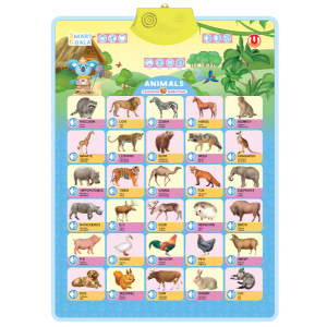 Інтерактивний навчальний аудіопостер Smart Koala Дикі тварини