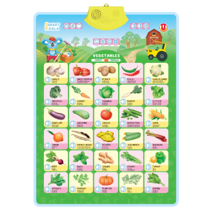 Інтерактивний навчальний аудіопостер Smart Koala Овочі