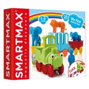 Магнитный конструктор Мой первый поезд с животными