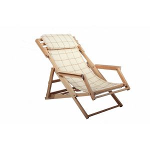 Шезлонг для дачі