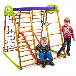 Детский спортивный комплекс для дома Карамелька Plus 1