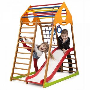 Детский спортивный комплекс для дома KindWood Plus 1