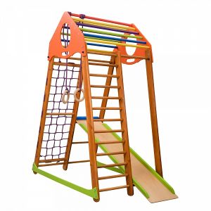 Детский спортивный комплекс для дома BambinoWood Color