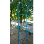 Стенка шведская с упорами и турником