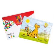 Пазлики набір 3в1 Котик