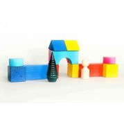 Конструктор Городок 14 деталей