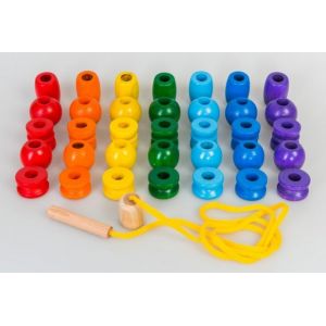 Шнуровка Фигурные бусы