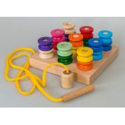 Пірамідка-шнурівка Котушки