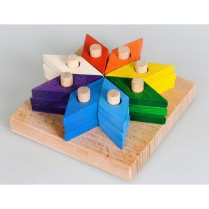 Пирамидка-мозаика Цветок