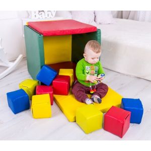 Комплект Будиночок з кубиками