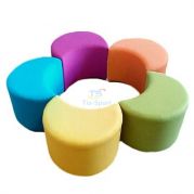 Комплект детских пуфов Радуга