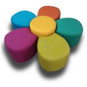 Комплект детских пуфов Цветок