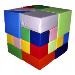 Мягкий конструктор Кубик Рубик