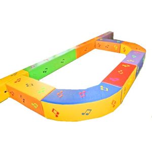 Модульна лавка Музика кольорова