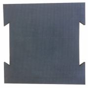 Гумова плитка з кріпленням ластівчин хвіст