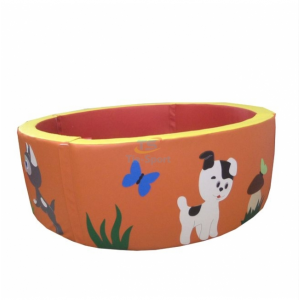 Сухий басейн круглий з аплікацією