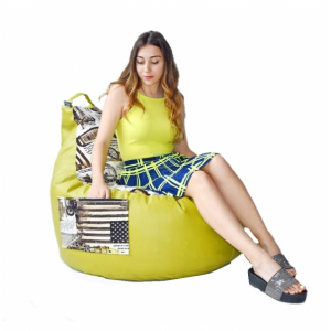 Крісло груша з кишенею Люкскомфорт мікс