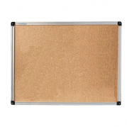 Доска пробковая в алюминиевой рамке