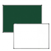 Доска комбинированная мел-маркер Двухсторонняя 35х50 см