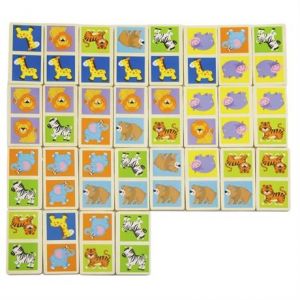 Настольная игра Viga Toys Домино Сафари