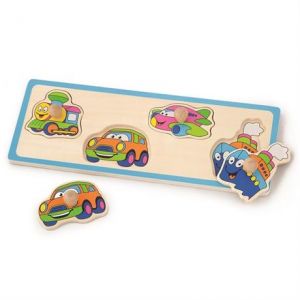 Пазл-вкладыш Viga Toys Транспорт