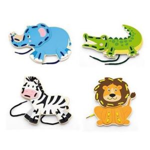 Шнуровка Viga Toys Дикие животные