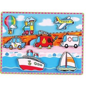 Рамка-вкладыш Viga Toys Транспорт